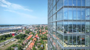 Sea view apartment on 19th floor Klaipeda